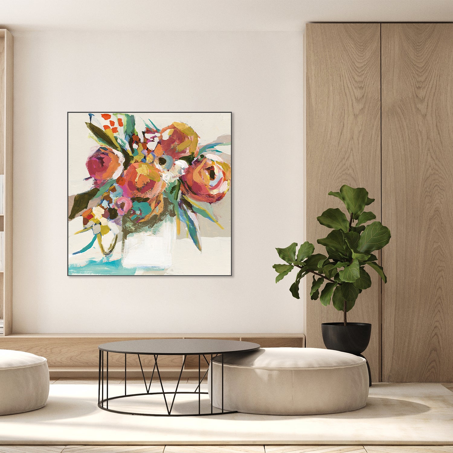 Autumn Bouquet-by-Jenny Westenhofer Art-wall-art-print-canvas-poster-framed-Gioia