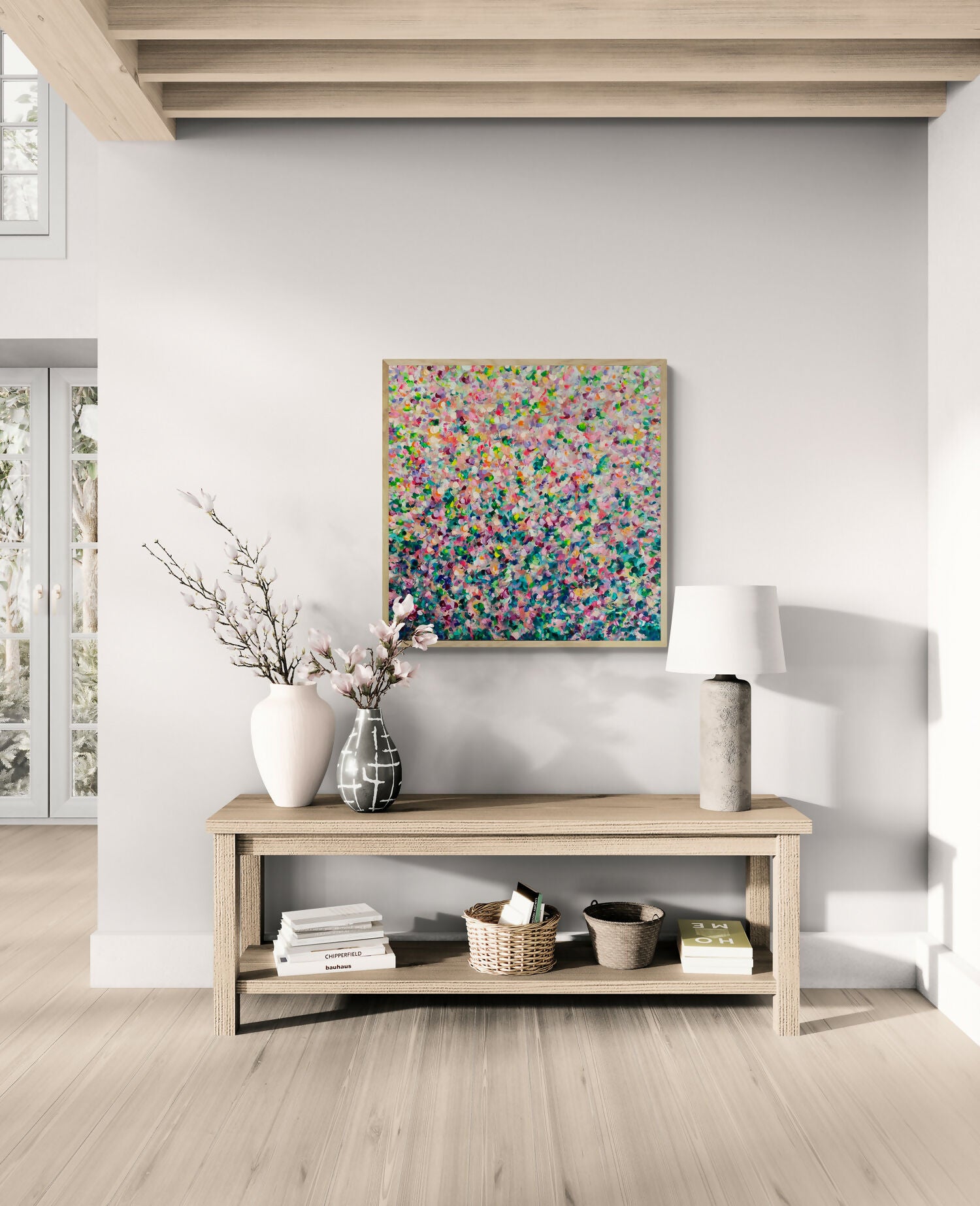 Lift you up, Original Hand-Painted Canvas By Katherine Spiller