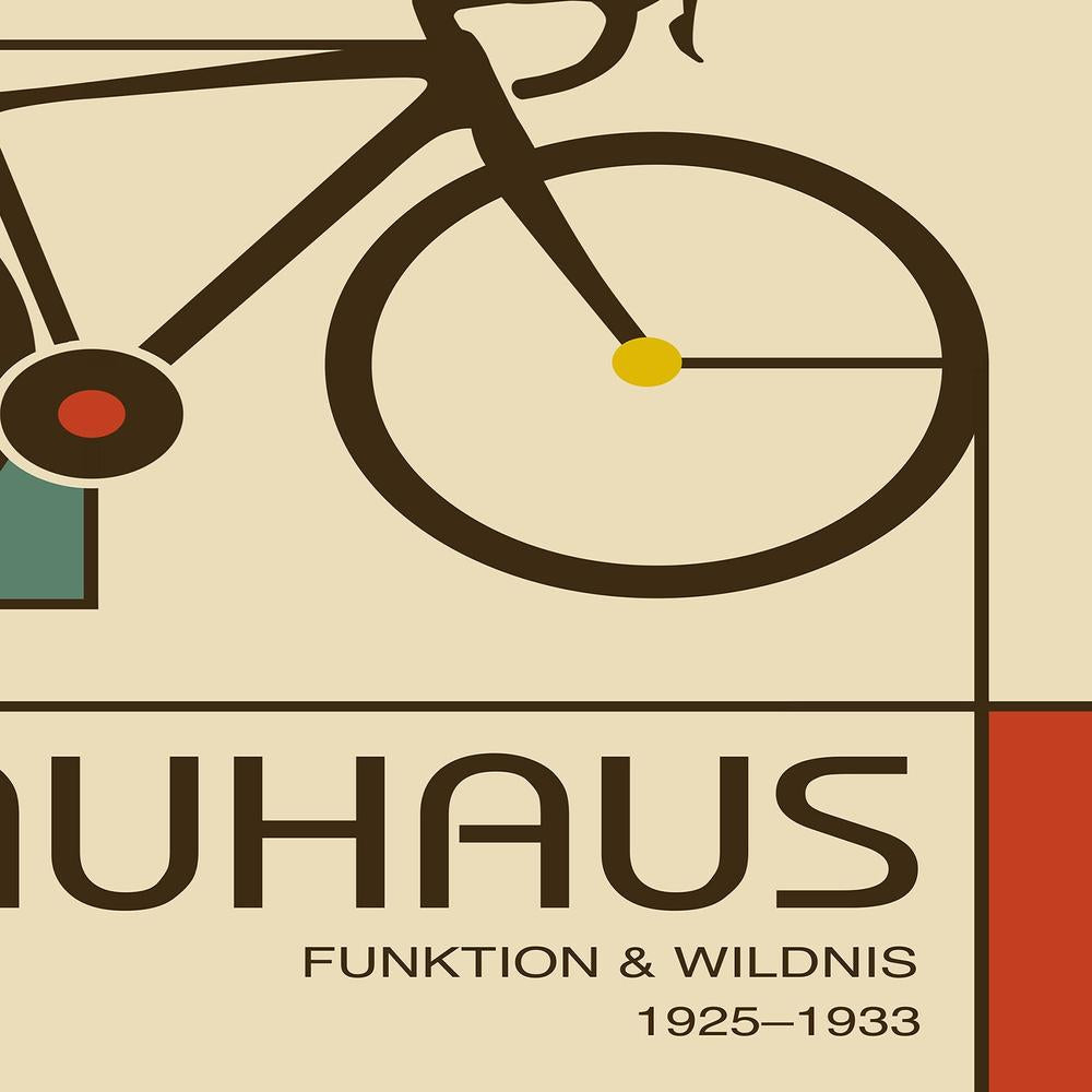 Bauhaus Bike Exploration-by-Fadil Roze-wall-art-print-canvas-poster-framed-Gioia