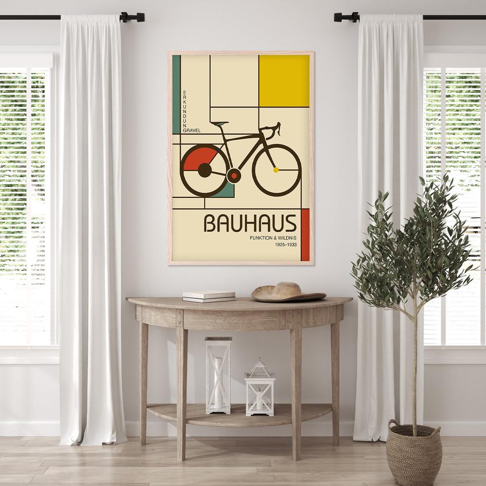 Bauhaus Bike Exploration-by-Fadil Roze-wall-art-print-canvas-poster-framed-Gioia