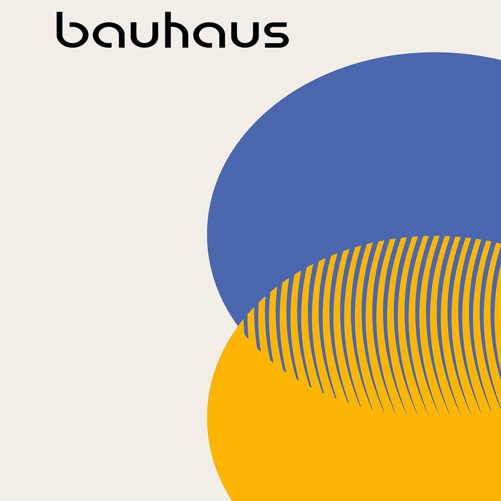 Bauhaus Coffee Circles-by-Retrodrome-wall-art-print-canvas-poster-framed-Gioia