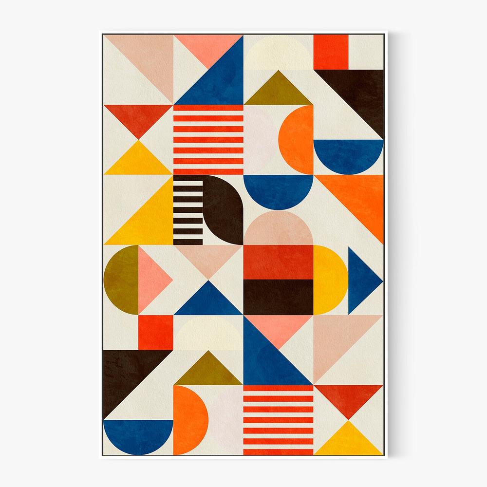 Bauhaus Fun-by-Ana Rut Bre-wall-art-print-canvas-poster-framed-Gioia