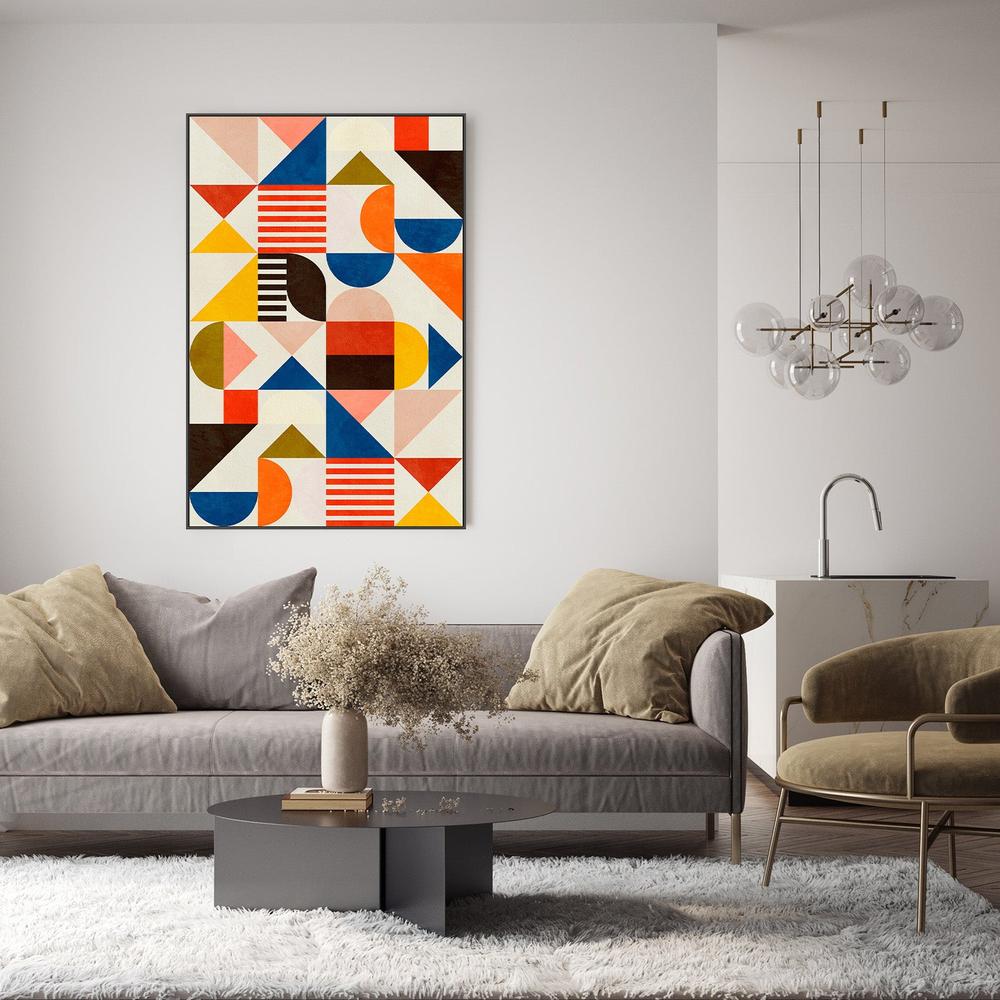 Bauhaus Fun-by-Ana Rut Bre-wall-art-print-canvas-poster-framed-Gioia