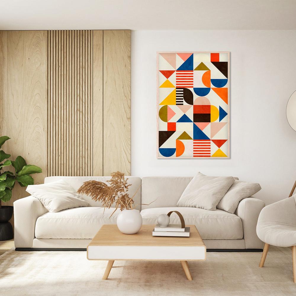 Bauhaus Fun-by-Ana Rut Bre-wall-art-print-canvas-poster-framed-Gioia
