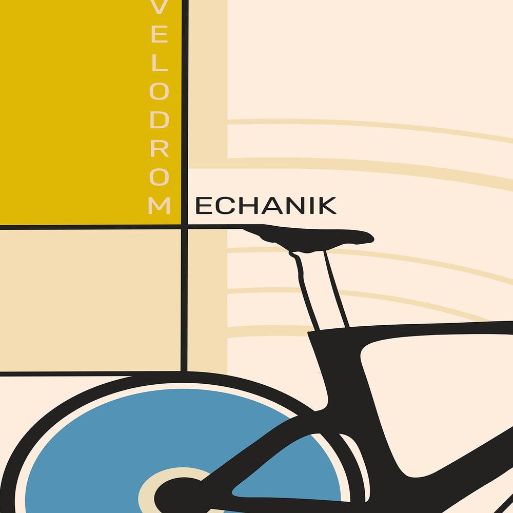 Bauhaus Geometric Cycling-by-Fadil Roze-wall-art-print-canvas-poster-framed-Gioia