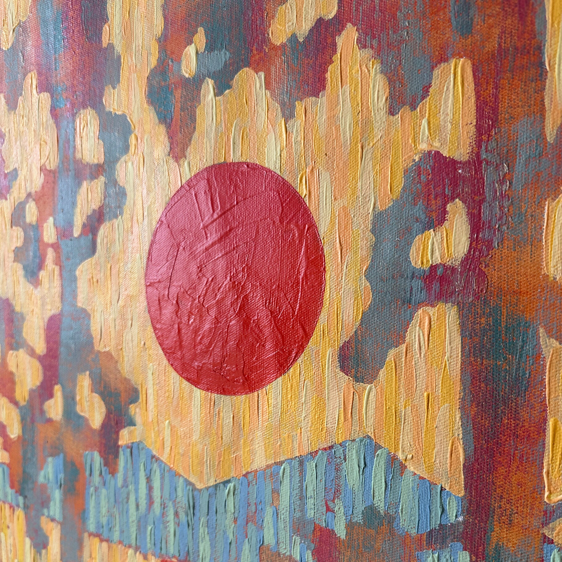 Where the Sun Meets the Pines - Original Painting