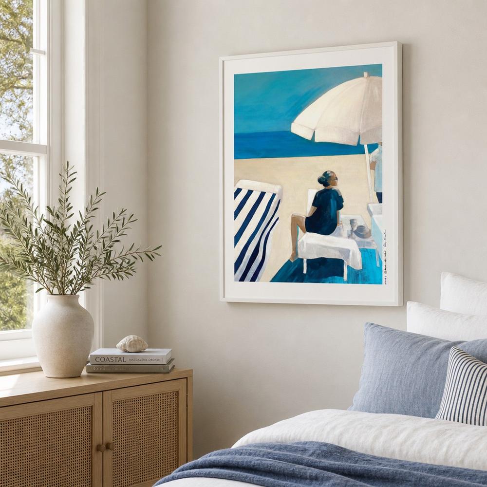 Beach Day Serenity-by-Alex Nereuta-wall-art-print-canvas-poster-framed-Gioia