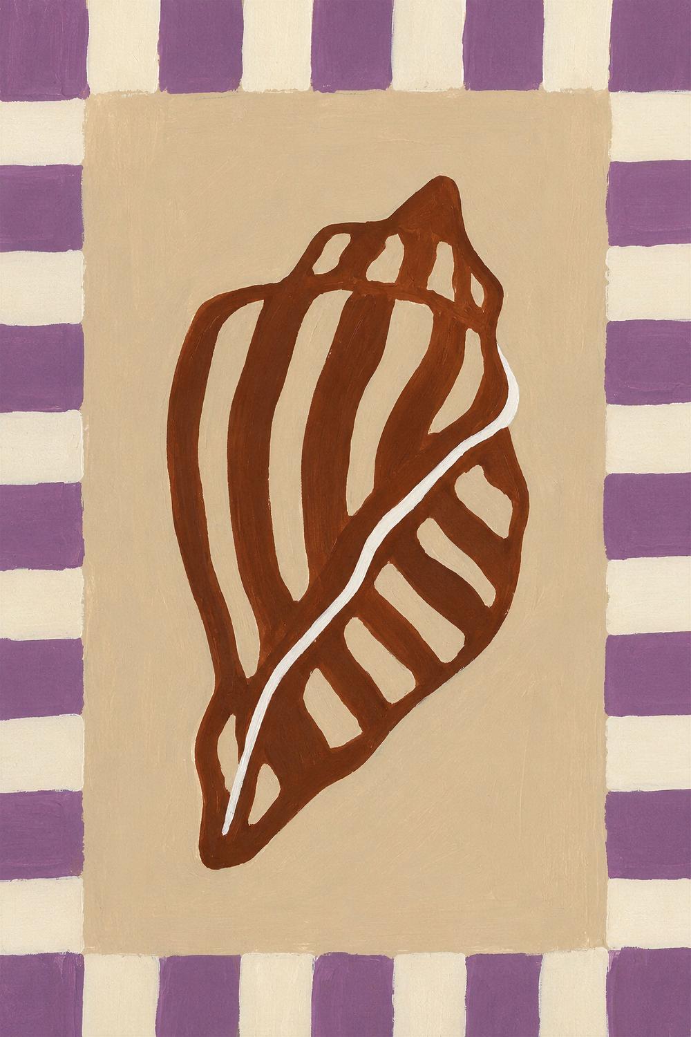 Beach Shell-by-Lady Hana-wall-art-print-canvas-poster-framed-Gioia
