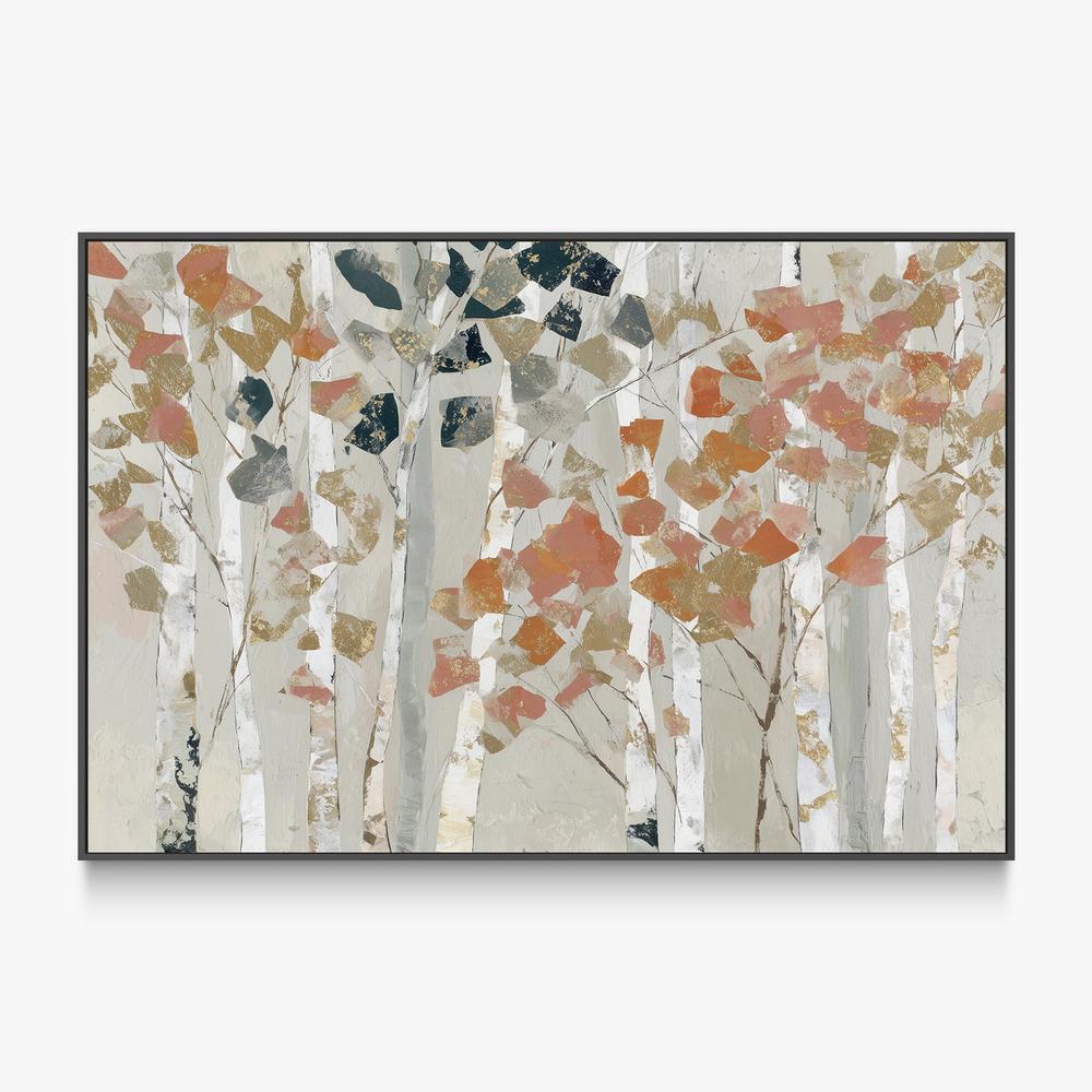 Birch Forest in Autumn, Style A-by-Jordão de Abreu-wall-art-print-canvas-poster-framed-Gioia