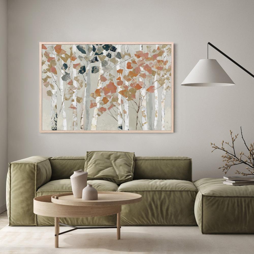 Birch Forest in Autumn, Style A-by-Jordão de Abreu-wall-art-print-canvas-poster-framed-Gioia