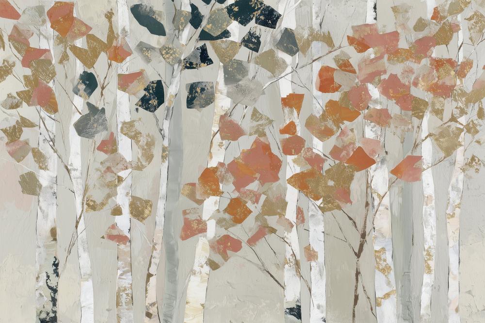 Birch Forest in Autumn, Style A-by-Jordão de Abreu-wall-art-print-canvas-poster-framed-Gioia