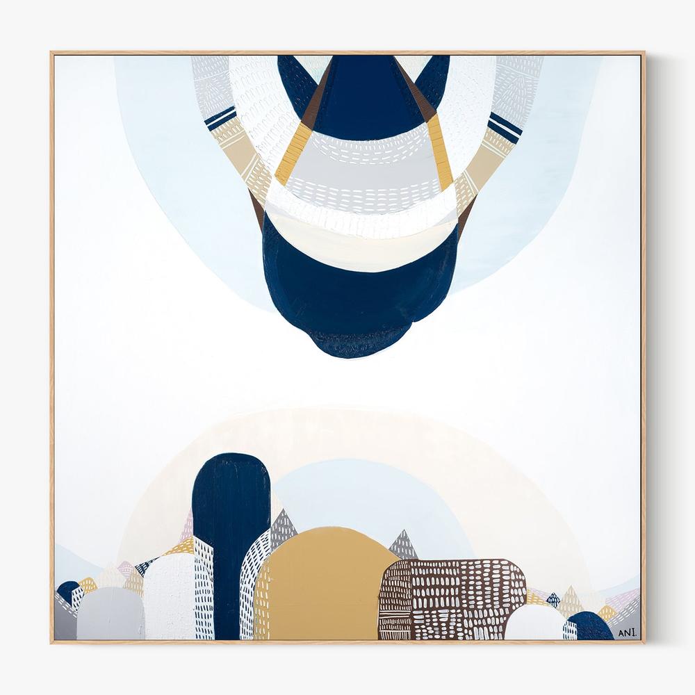 blue mountains, Style B-by-Ani Ipradjian-wall-art-print-canvas-poster-framed-Gioia
