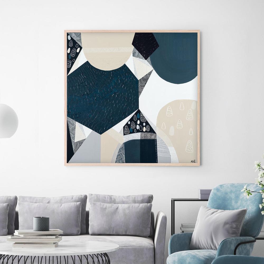 Blue Stone Baslat, Style B-by-Ani Ipradjian-wall-art-print-canvas-poster-framed-Gioia