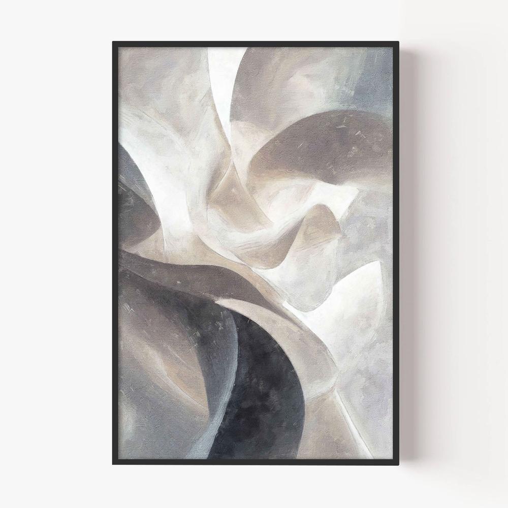 Blur of Becoming, Style C-by-Nina Blue-wall-art-print-canvas-poster-framed-Gioia
