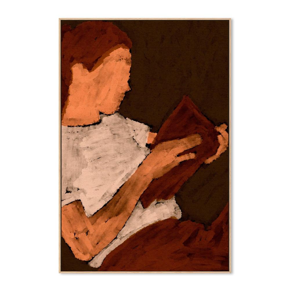 Book Lover 6-by-Shatha Al Dafai-wall-art-print-canvas-poster-framed-Gioia