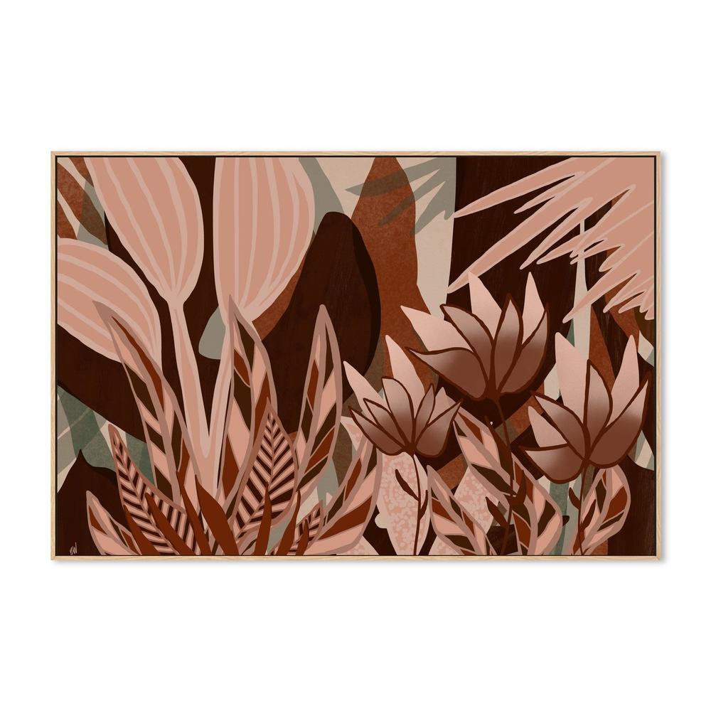 Botanical Solace-by-Carrie Welsh-wall-art-print-canvas-poster-framed-Gioia