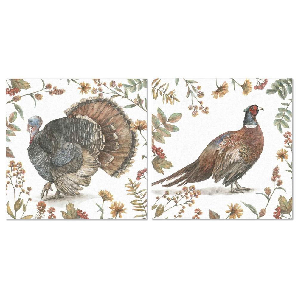 Bountiful Harvest, Style A & B, Set Of 2-by-Leslie Trimbach-wall-art-print-canvas-poster-framed-Gioia