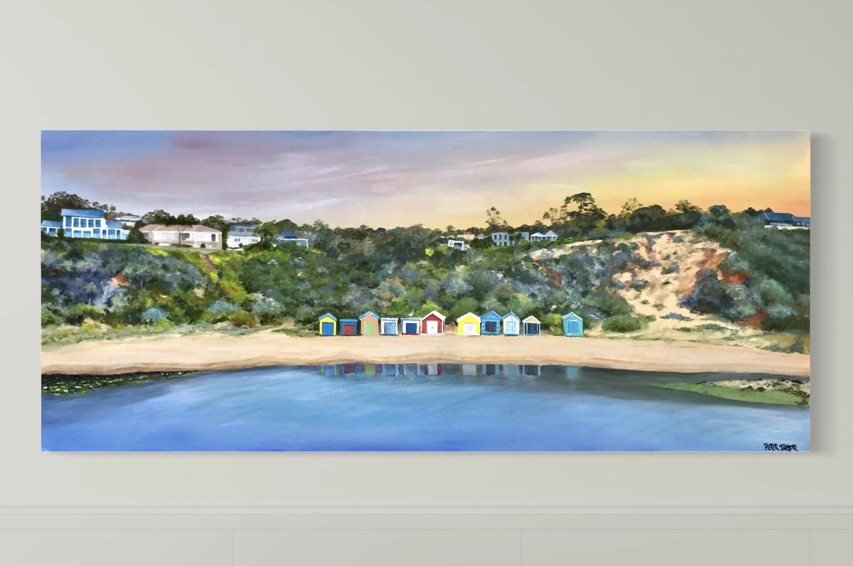 Ranelagh Beach boatsheds, Mt Eliza Victoria