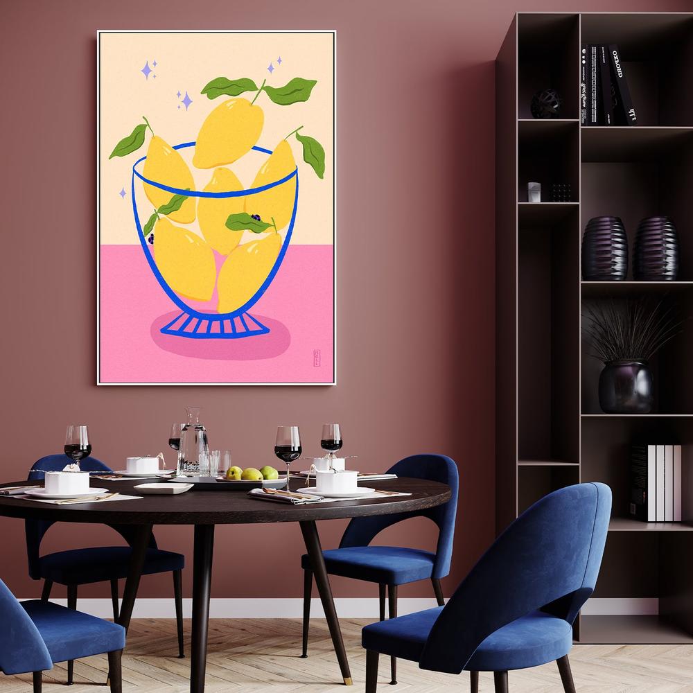 Bright Citrus Still Life-by-Dirkie Nell-wall-art-print-canvas-poster-framed-Gioia