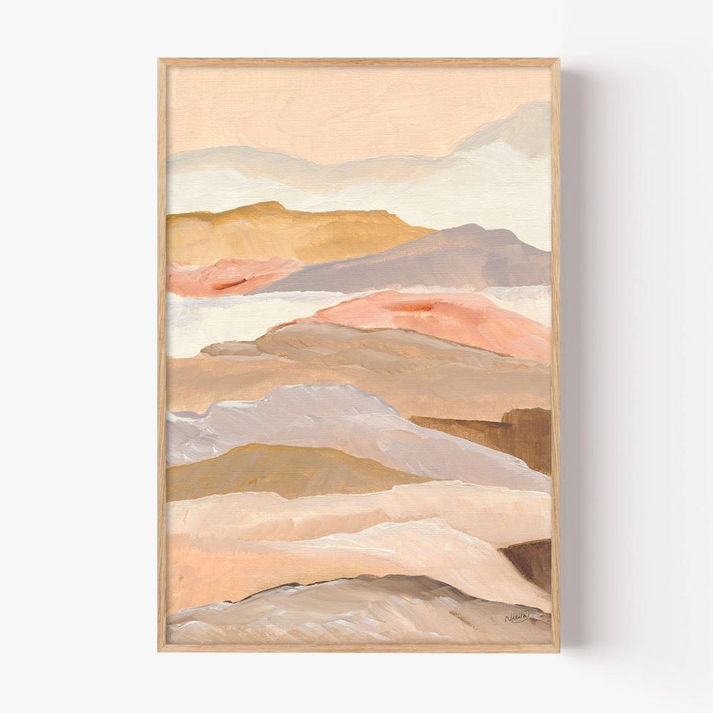 Burnt Horizon, Style A-by-Nikita Jariwala-wall-art-print-canvas-poster-framed-Gioia