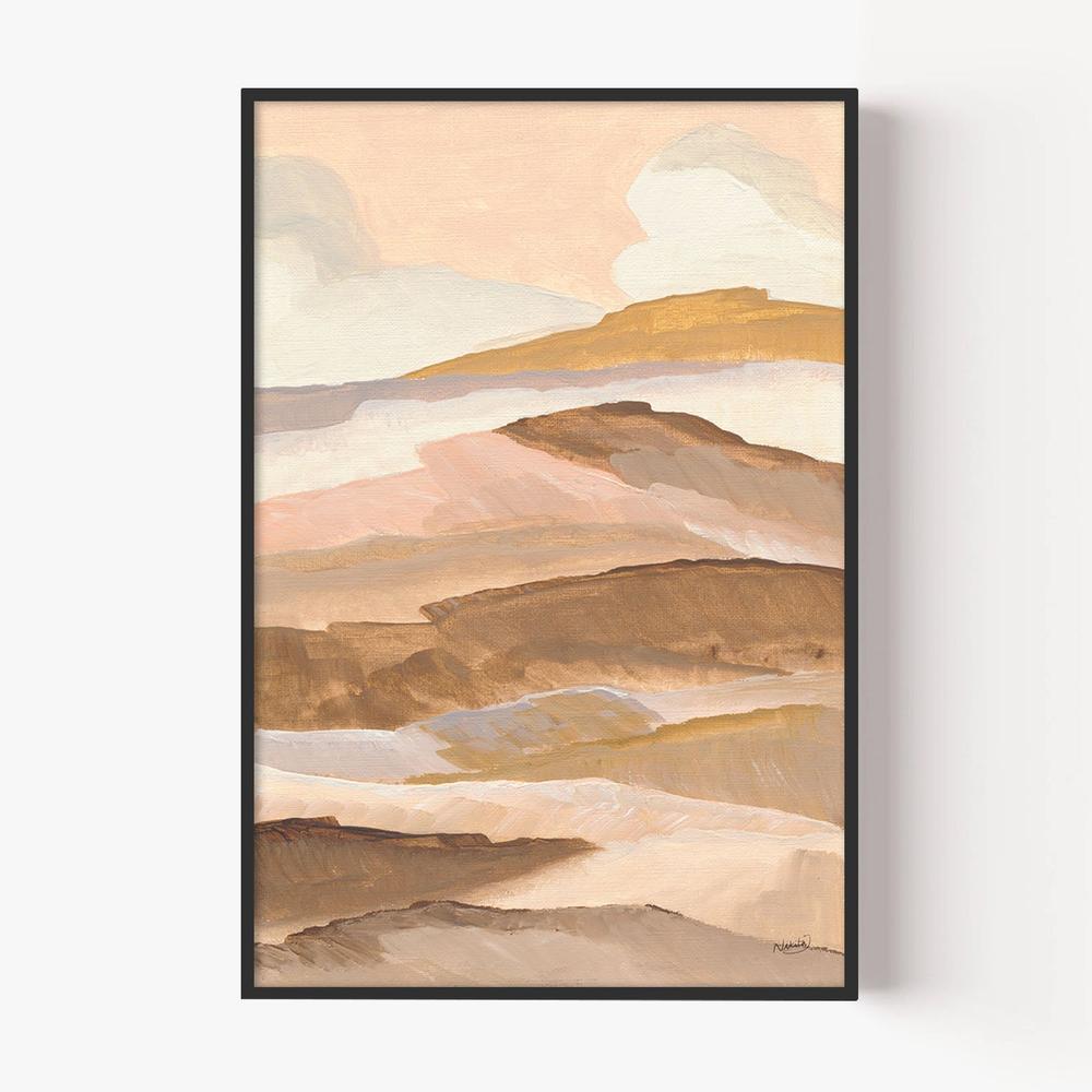 Burnt Horizon, Style B-by-Nikita Jariwala-wall-art-print-canvas-poster-framed-Gioia