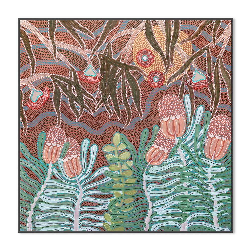 Bushland Harmony-by-Domica Hill-wall-art-print-canvas-poster-framed-Gioia