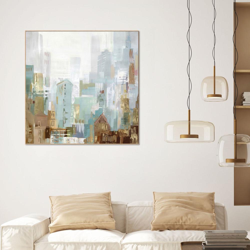 Bustle City, Style B-by-Lera-wall-art-print-canvas-poster-framed-Gioia