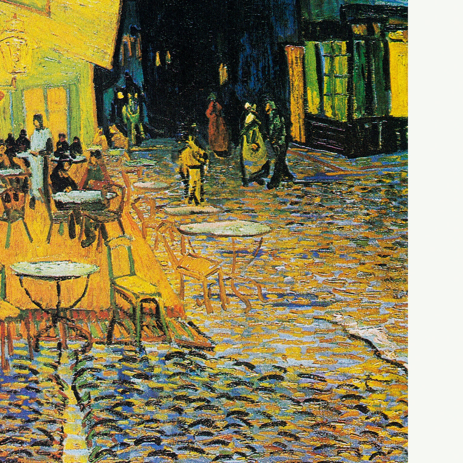 CafAc Terrace At Night-by-Vincent Van Gogh-wall-art-print-canvas-poster-framed-Gioia