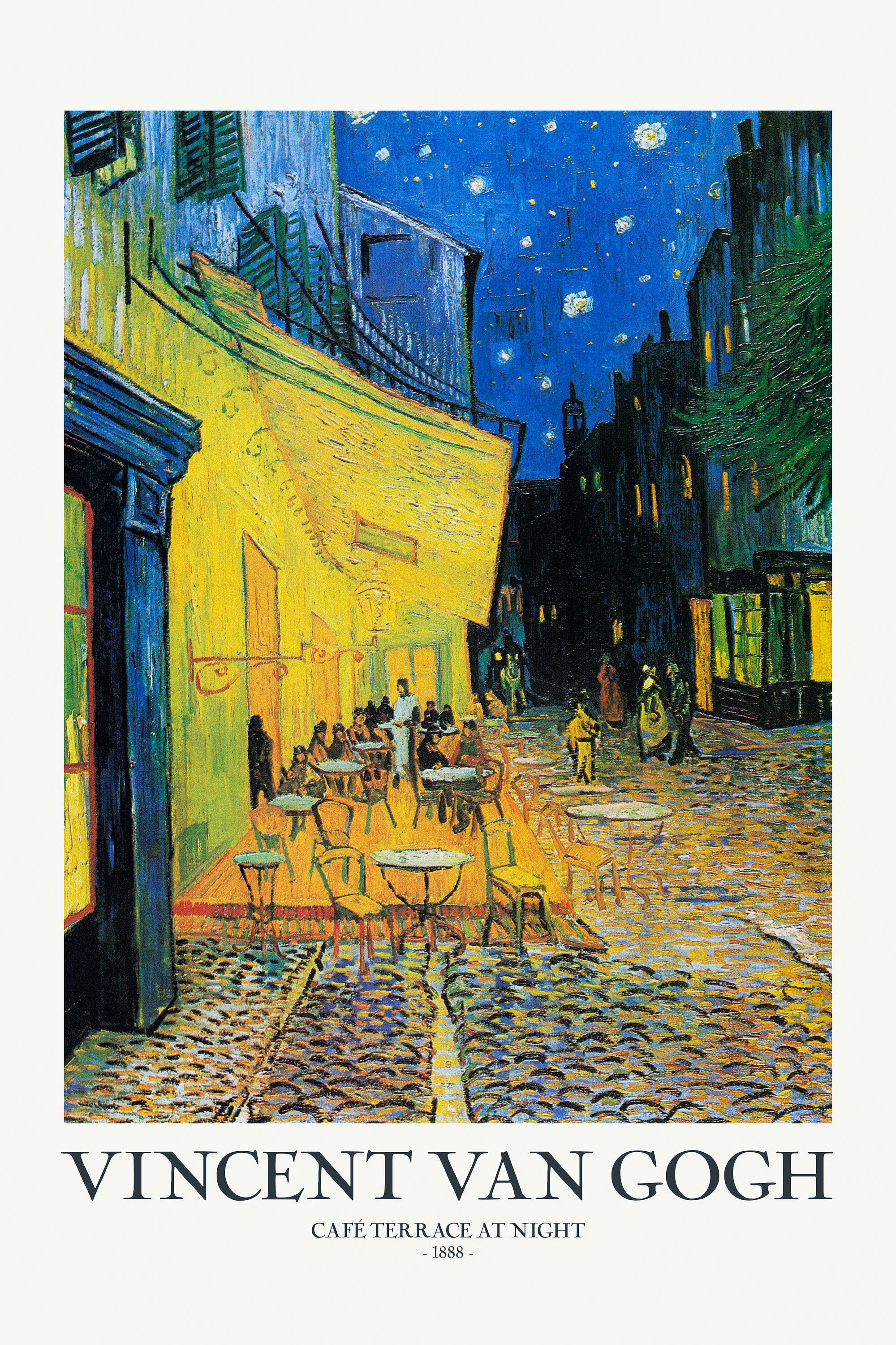 CafAc Terrace At Night-by-Vincent Van Gogh-wall-art-print-canvas-poster-framed-Gioia