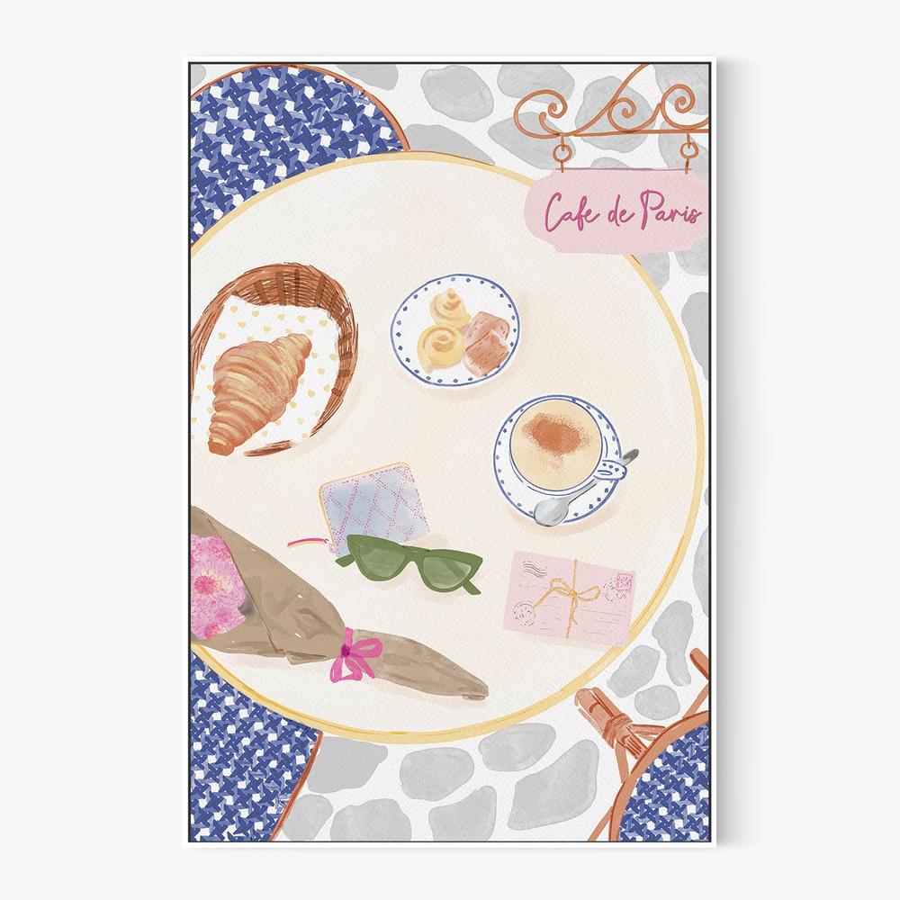 Cafe De Paris Morning-by-Radhika Modi-wall-art-print-canvas-poster-framed-Gioia