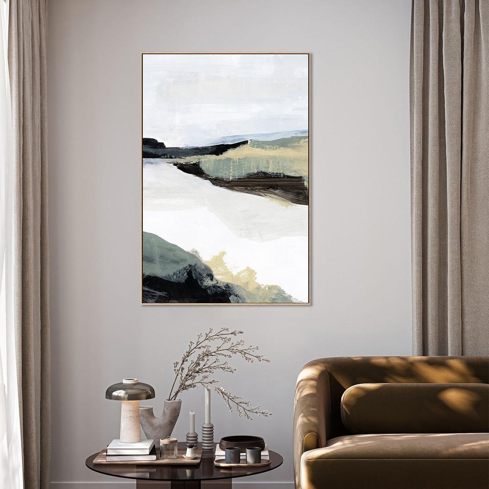 Calm Abstract Landscape-by-cartissi-wall-art-print-canvas-poster-framed-Gioia