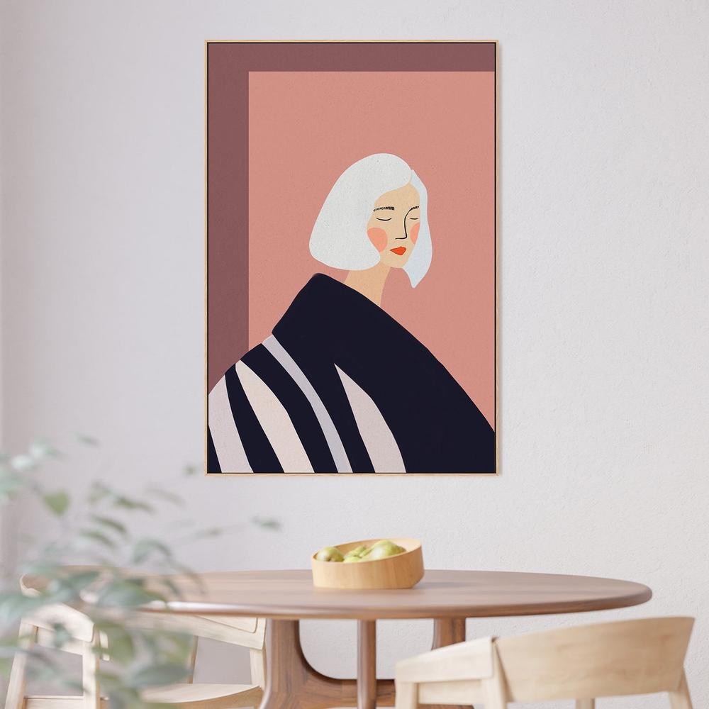 wall-art-print-canvas-poster-framed-Calm Woman Portrait-9