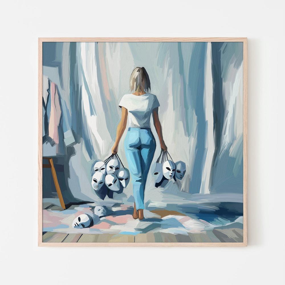 CARETA-by-Giovanna Gil Alves-wall-art-print-canvas-poster-framed-Gioia