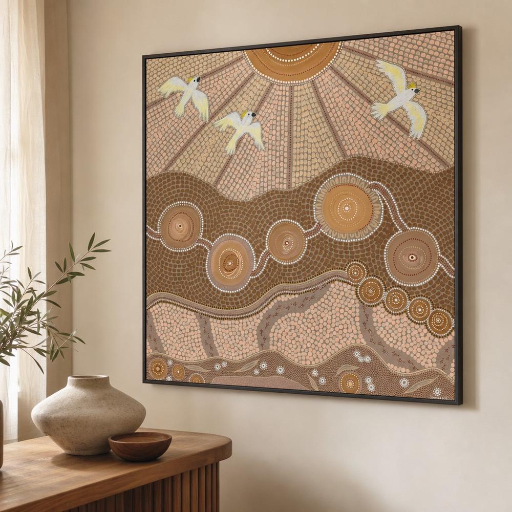 Carriers Of The Sun-by-Domica Hill-wall-art-print-canvas-poster-framed-Gioia
