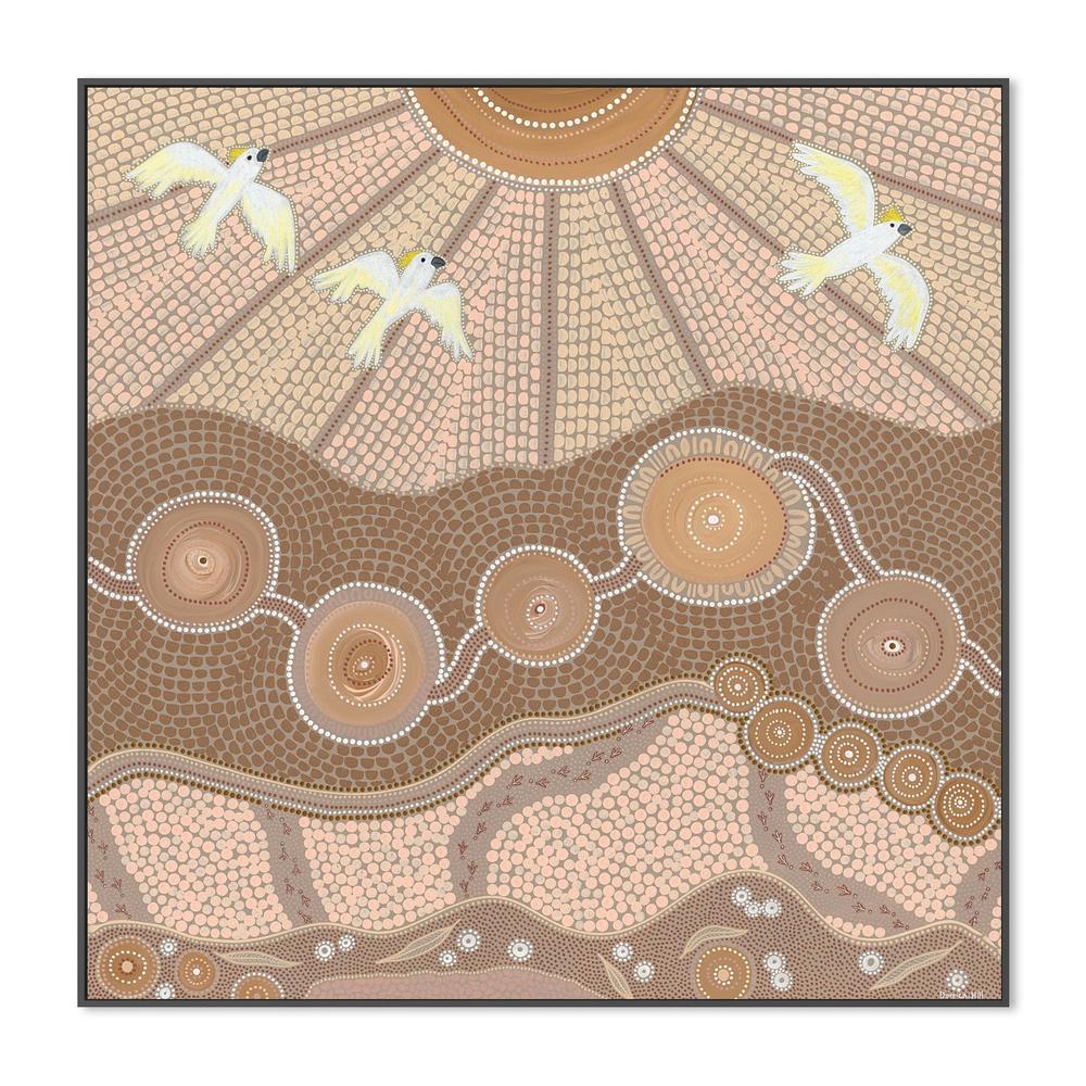 Carriers Of The Sun-by-Domica Hill-wall-art-print-canvas-poster-framed-Gioia