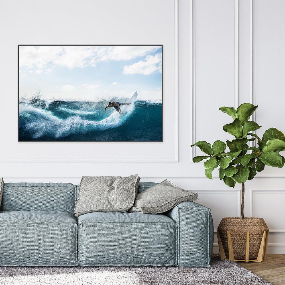 Catch A Wave, Style B-by-Gal Pittel-wall-art-print-canvas-poster-framed-Gioia