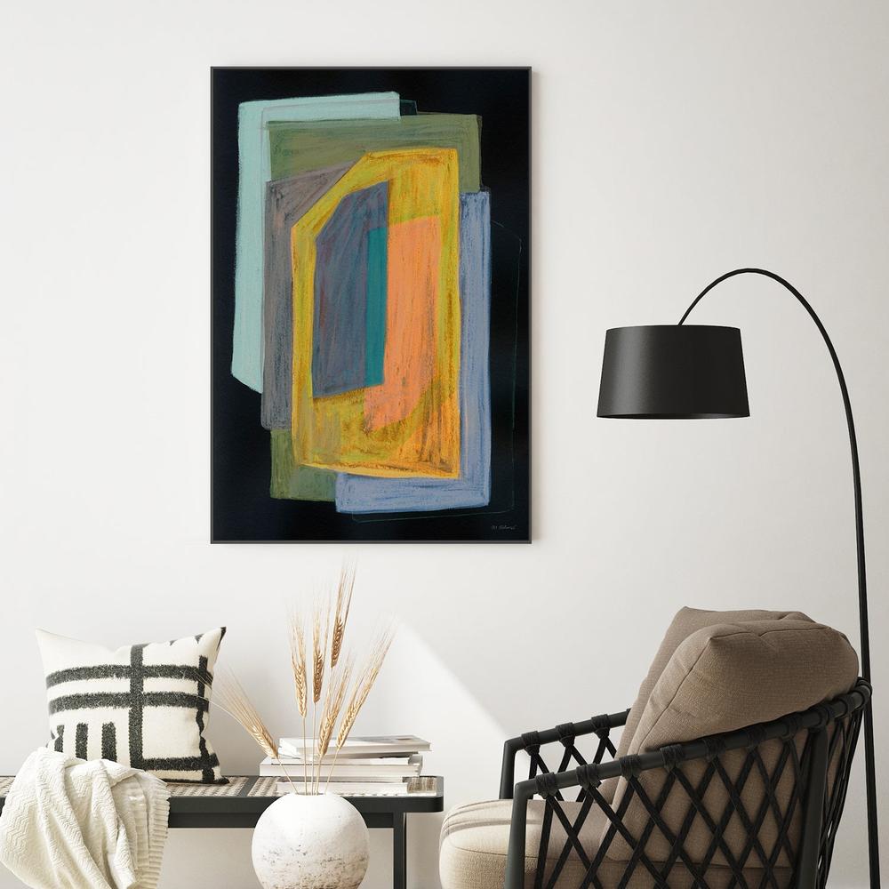 Chalk and Shapes, Style B-by-Mareike Bohmer-wall-art-print-canvas-poster-framed-Gioia