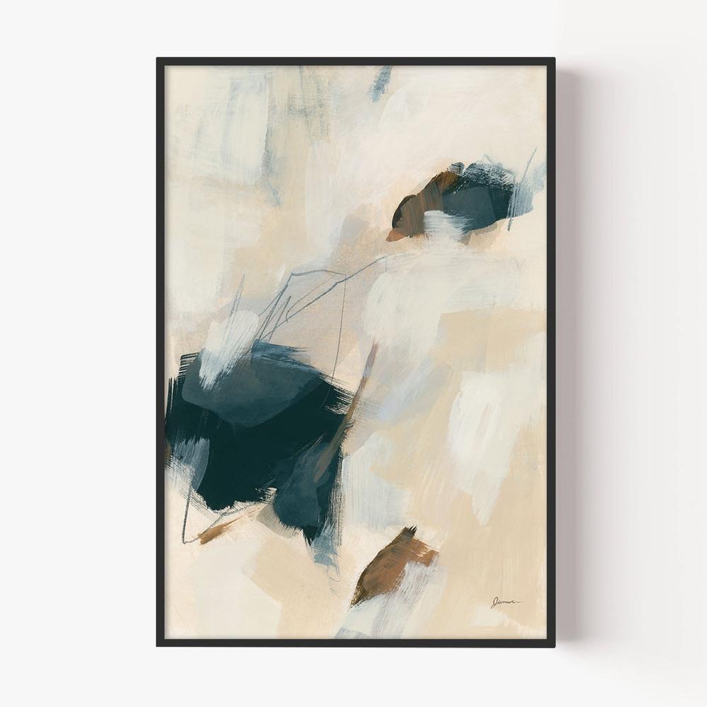 Charcoal Trace, Style A-by-June Erica Vess-wall-art-print-canvas-poster-framed-Gioia