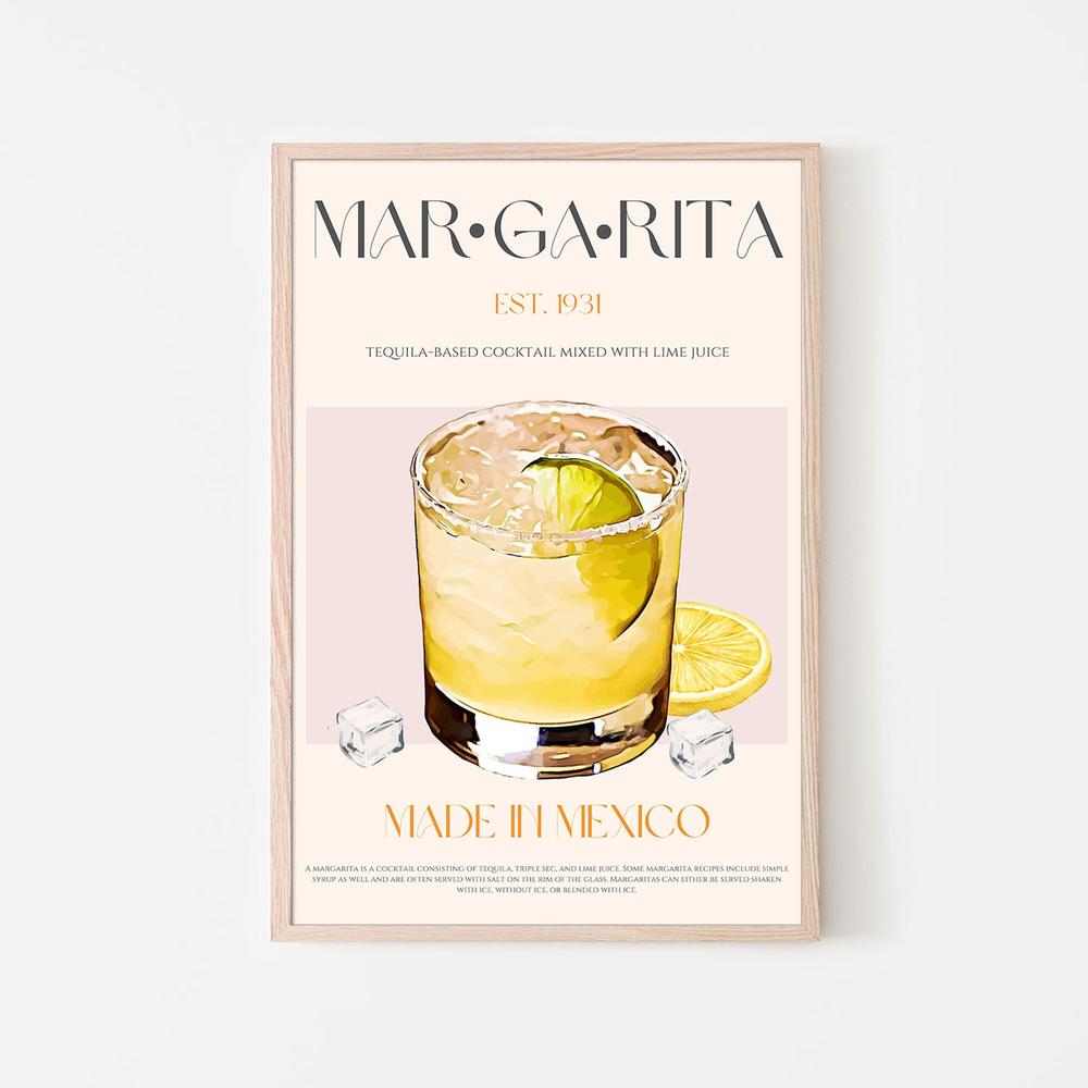 Classic Margarita Recipe-by-Nazma Khokhar-wall-art-print-canvas-poster-framed-Gioia