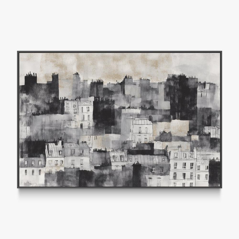 Cloudy Paris-by-Jordão de Abreu-wall-art-print-canvas-poster-framed-Gioia