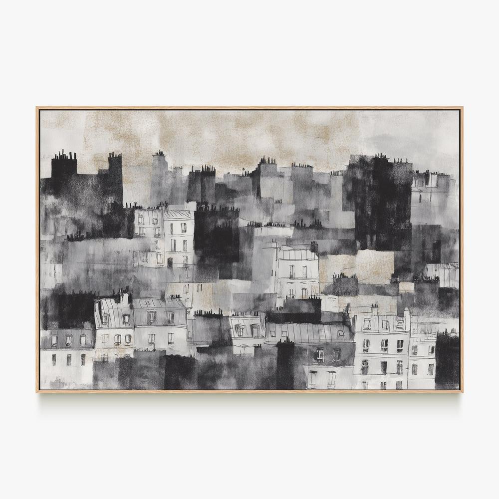 Cloudy Paris-by-Jordão de Abreu-wall-art-print-canvas-poster-framed-Gioia