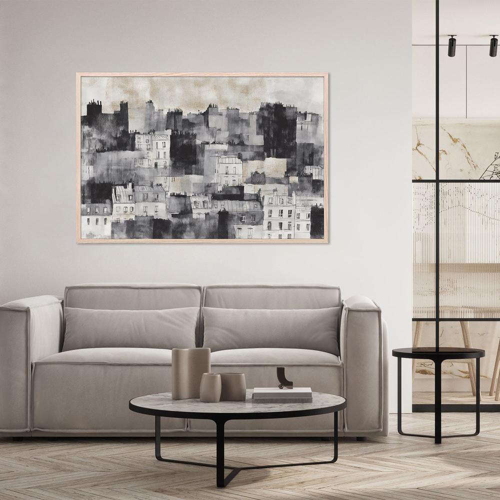 Cloudy Paris-by-Jordão de Abreu-wall-art-print-canvas-poster-framed-Gioia
