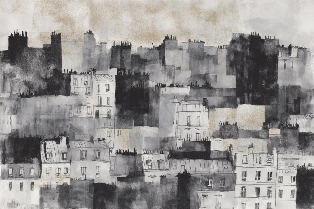 Cloudy Paris-by-Jordão de Abreu-wall-art-print-canvas-poster-framed-Gioia