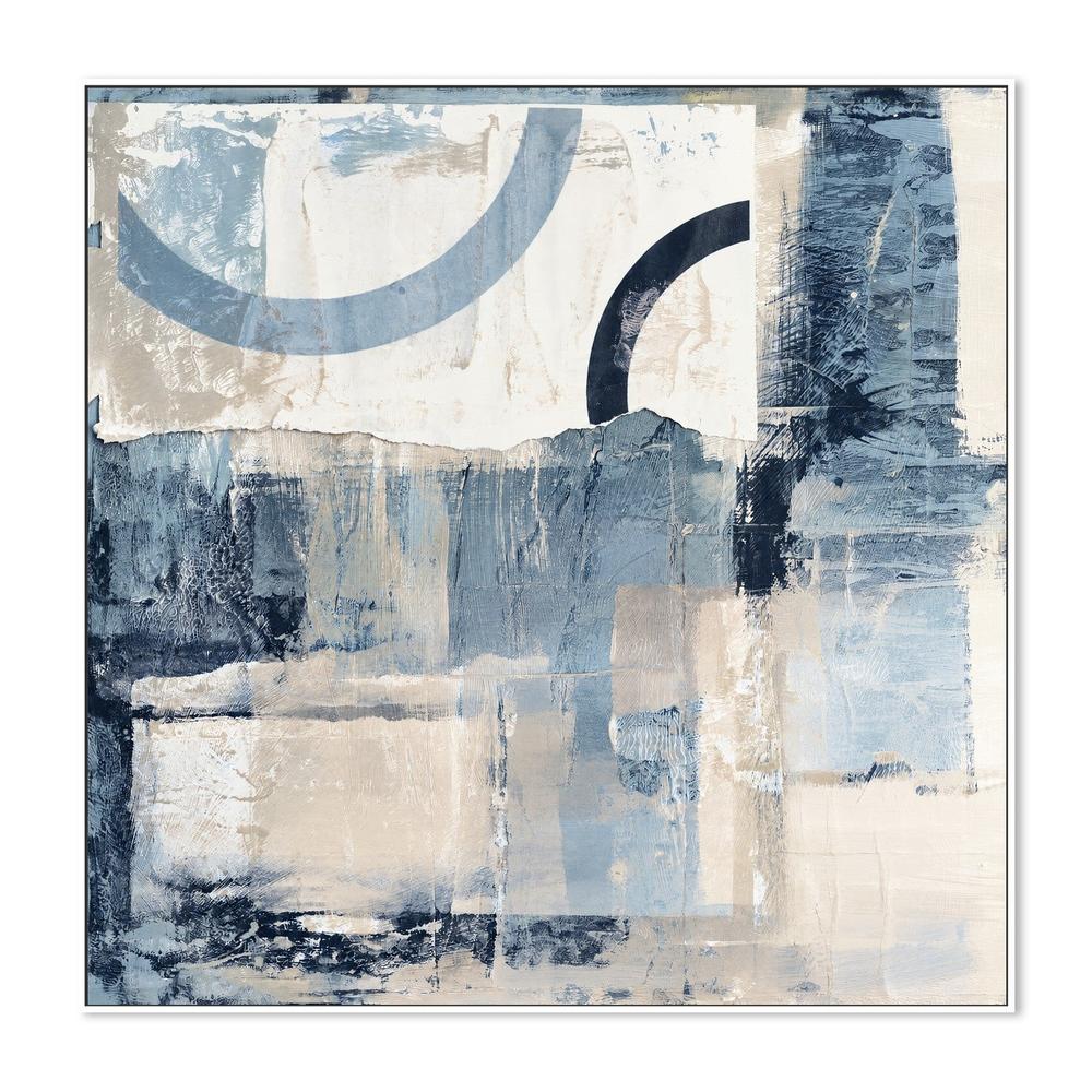 Coastal Blue Arcs-by-Gioia Wall Art-wall-art-print-canvas-poster-framed-Gioia