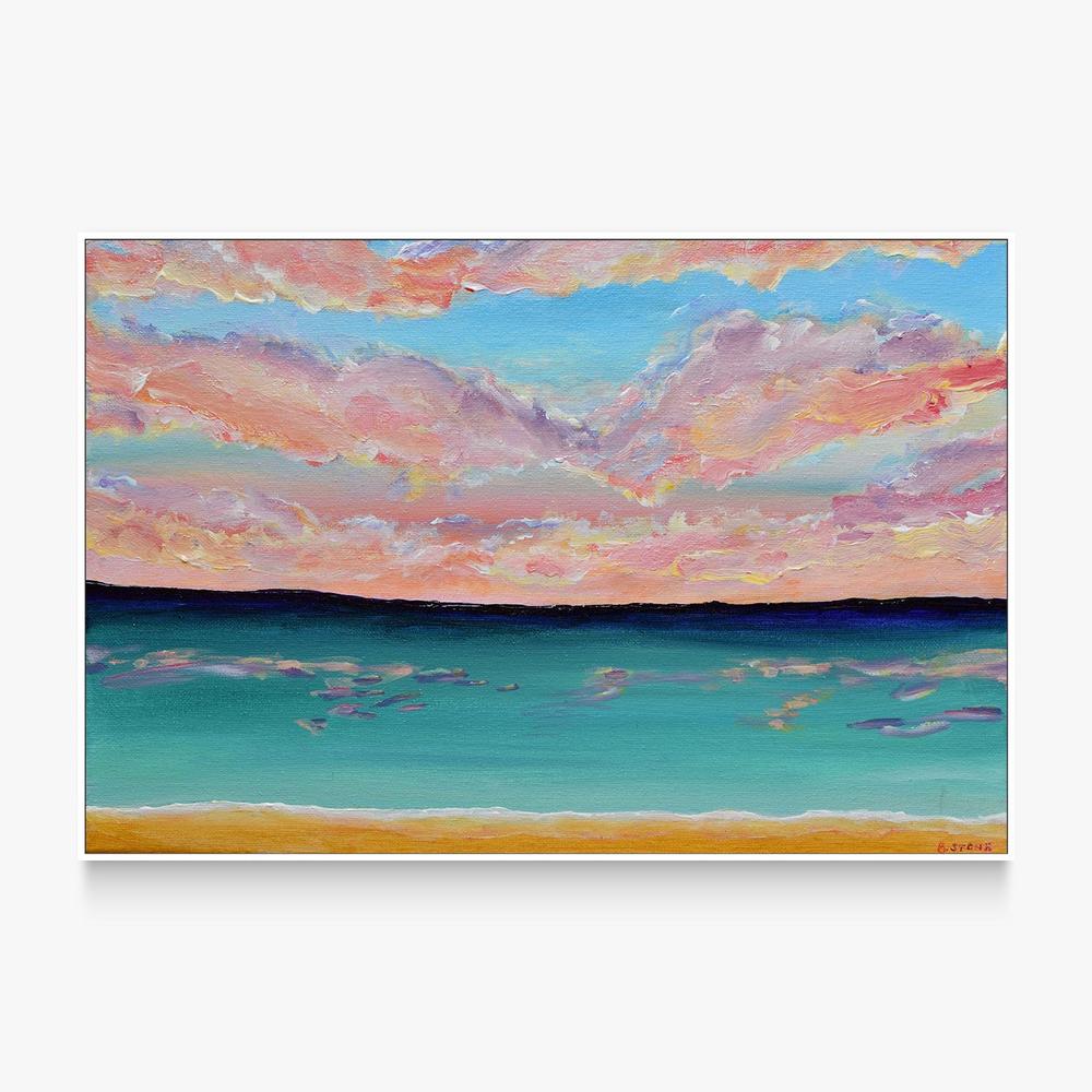 Coastal Reverie-by-Belinda Stone-wall-art-print-canvas-poster-framed-Gioia