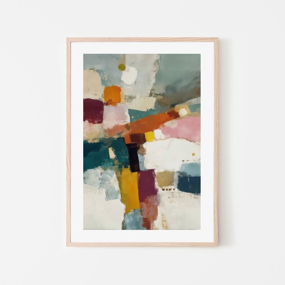 Color Block Composition-by-Chromatic Storm Studio-wall-art-print-canvas-poster-framed-Gioia