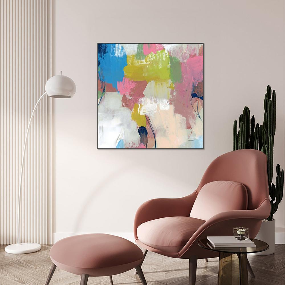 Color Junction, Style C-by-June Erica Vess-wall-art-print-canvas-poster-framed-Gioia