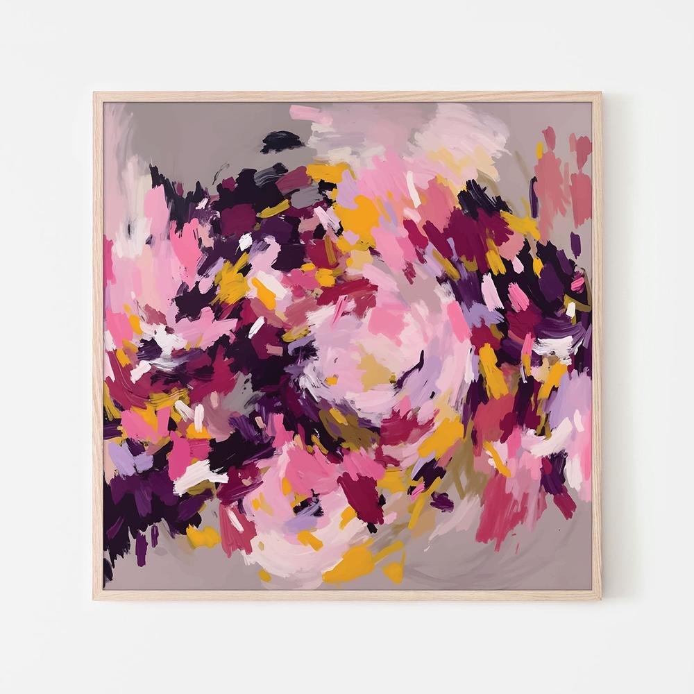 Colorful Abstract Swirl-by-Edie-wall-art-print-canvas-poster-framed-Gioia