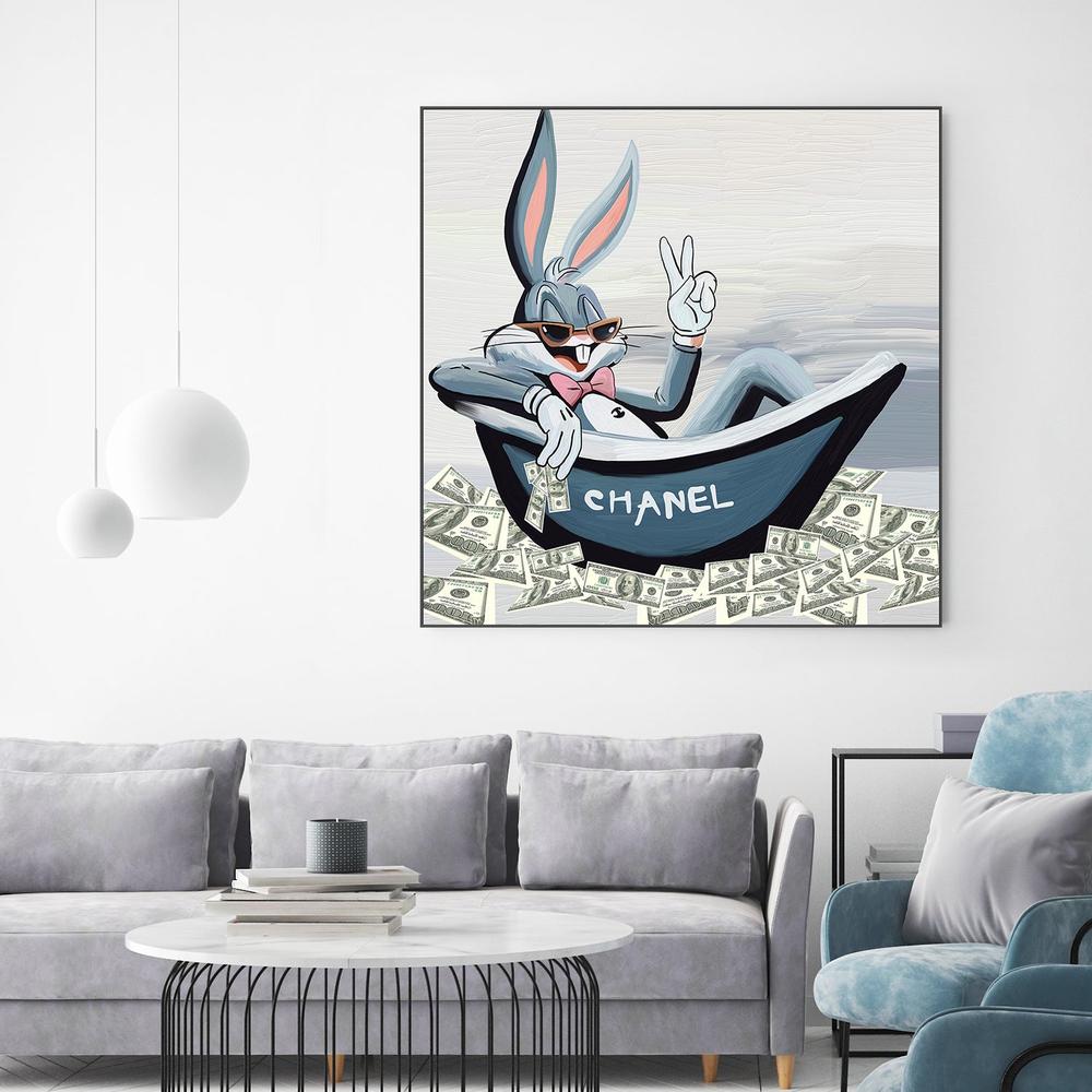 CONEJO-by-Giovanna Gil Alves-wall-art-print-canvas-poster-framed-Gioia