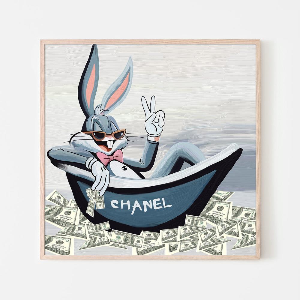 CONEJO-by-Giovanna Gil Alves-wall-art-print-canvas-poster-framed-Gioia